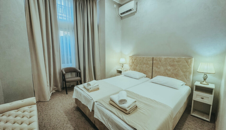 Апартаменты 3-комн вид на море (2 корпус)