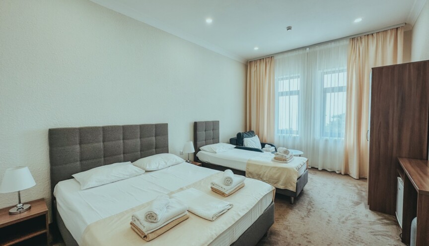 Стандарт 3-местн без балкона (1 корпус)