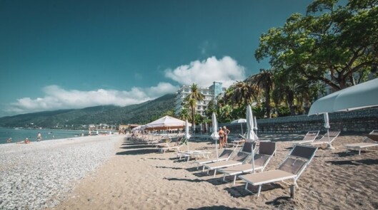 Собственный пляж